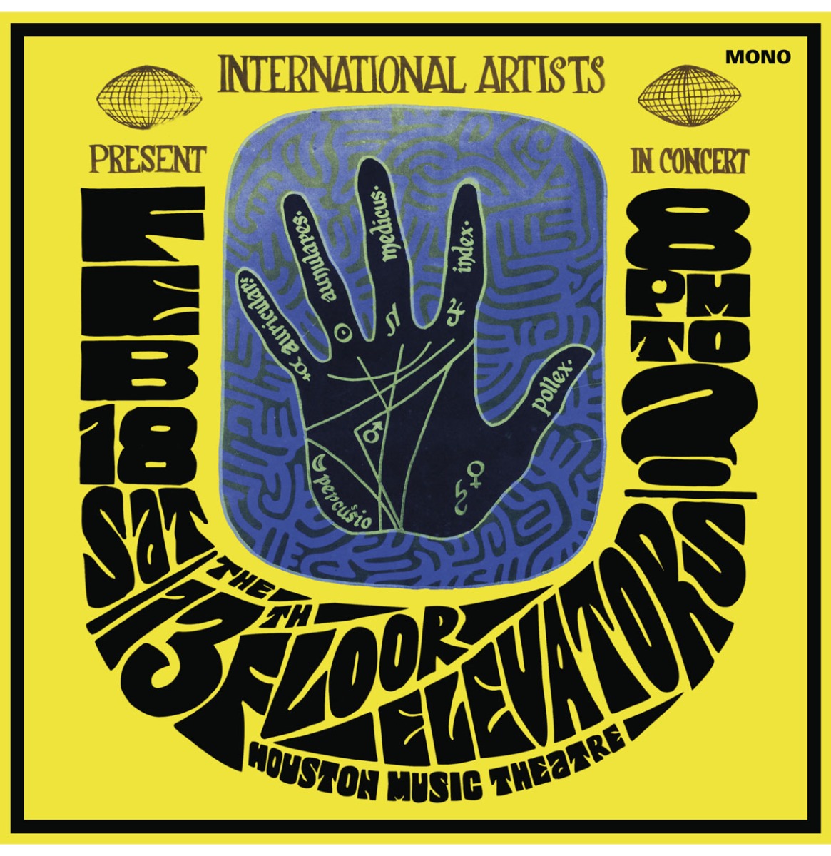 The 13th Floor Elevators - Live Houston Music Theatre '67 (Gekleurd Vinyl) (Record Store Day 2025) (LP) | Fiftiesstore