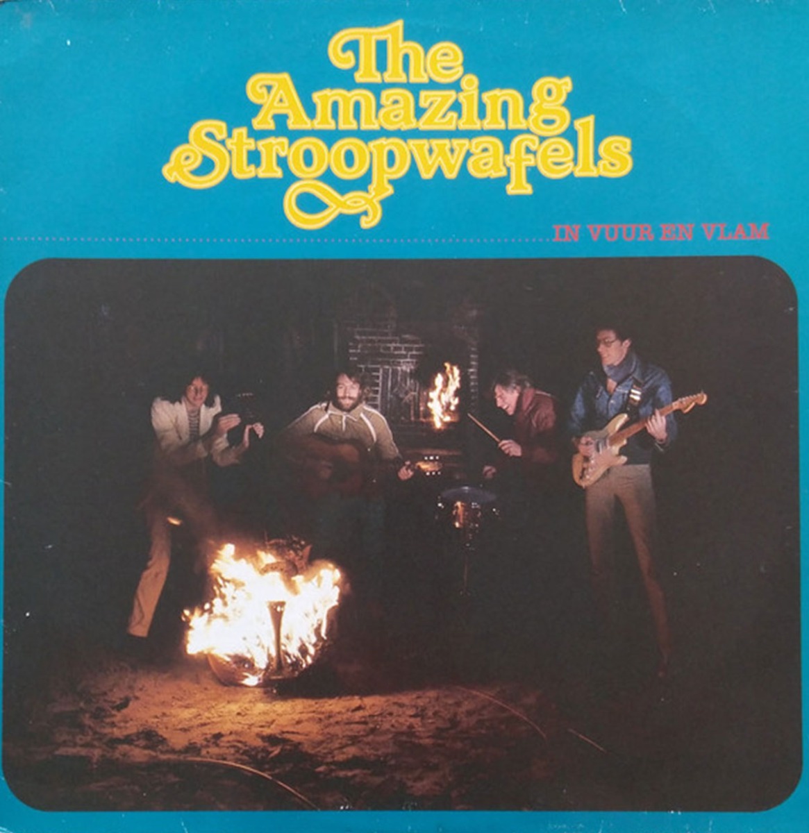 The Amazing Stroopwafels - In Vuur En Vlam (LP) | Fiftiesstore