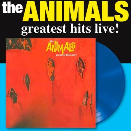 The Animals - Greatest Hits Live! (Blauw Vinyl) (LP) | Fiftiesstore