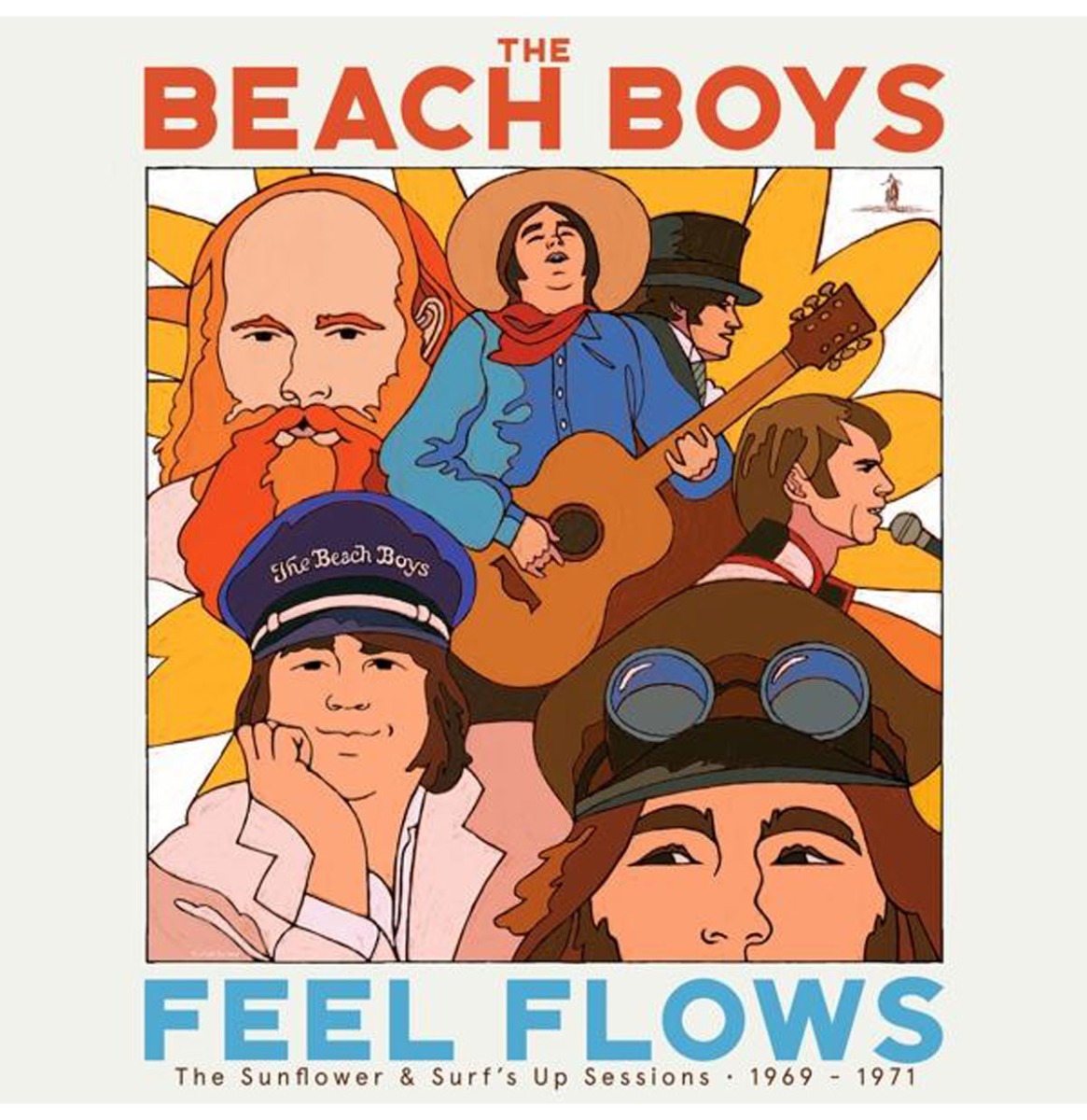 The Beach Boys - "Feel Flows" The Sunflower & Surf's Up Sessions 1969-1971 2 (LP) | Fiftiesstore