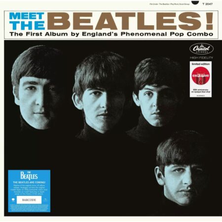 The Beatles - Meet the Beatles! (Blauw Vinyl) (Target Exclusief) (LP) | Fiftiesstore