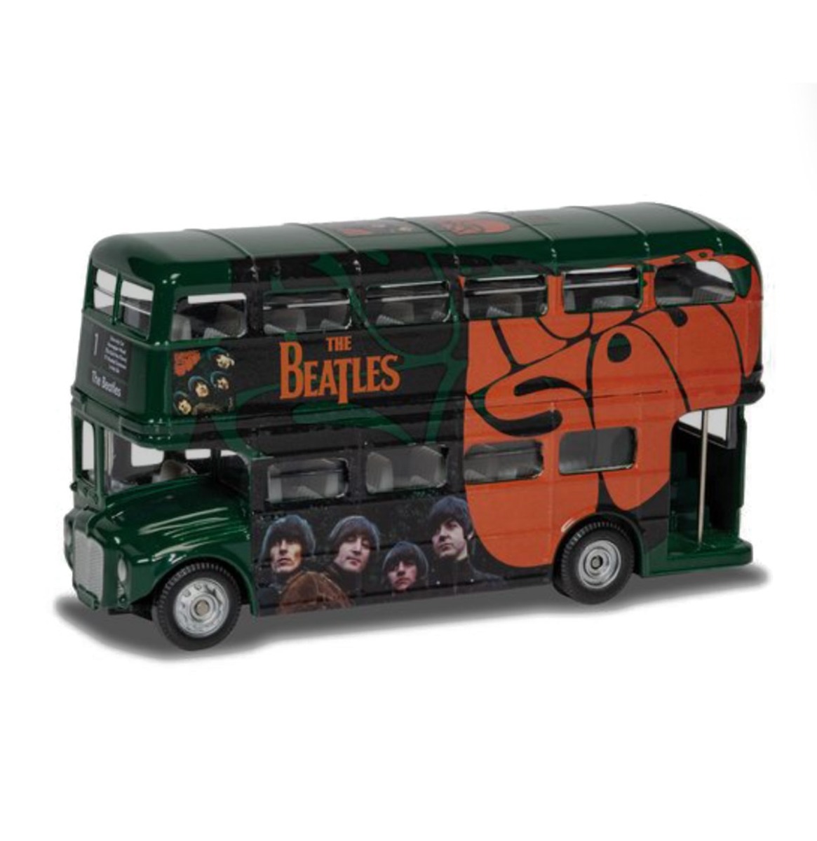 The Beatles Rubber Soul London Bus Diecast | Fiftiesstore