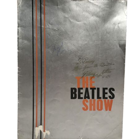 The Beatles Show 1963 Programma Boekje Gesigneerd | Fiftiesstore