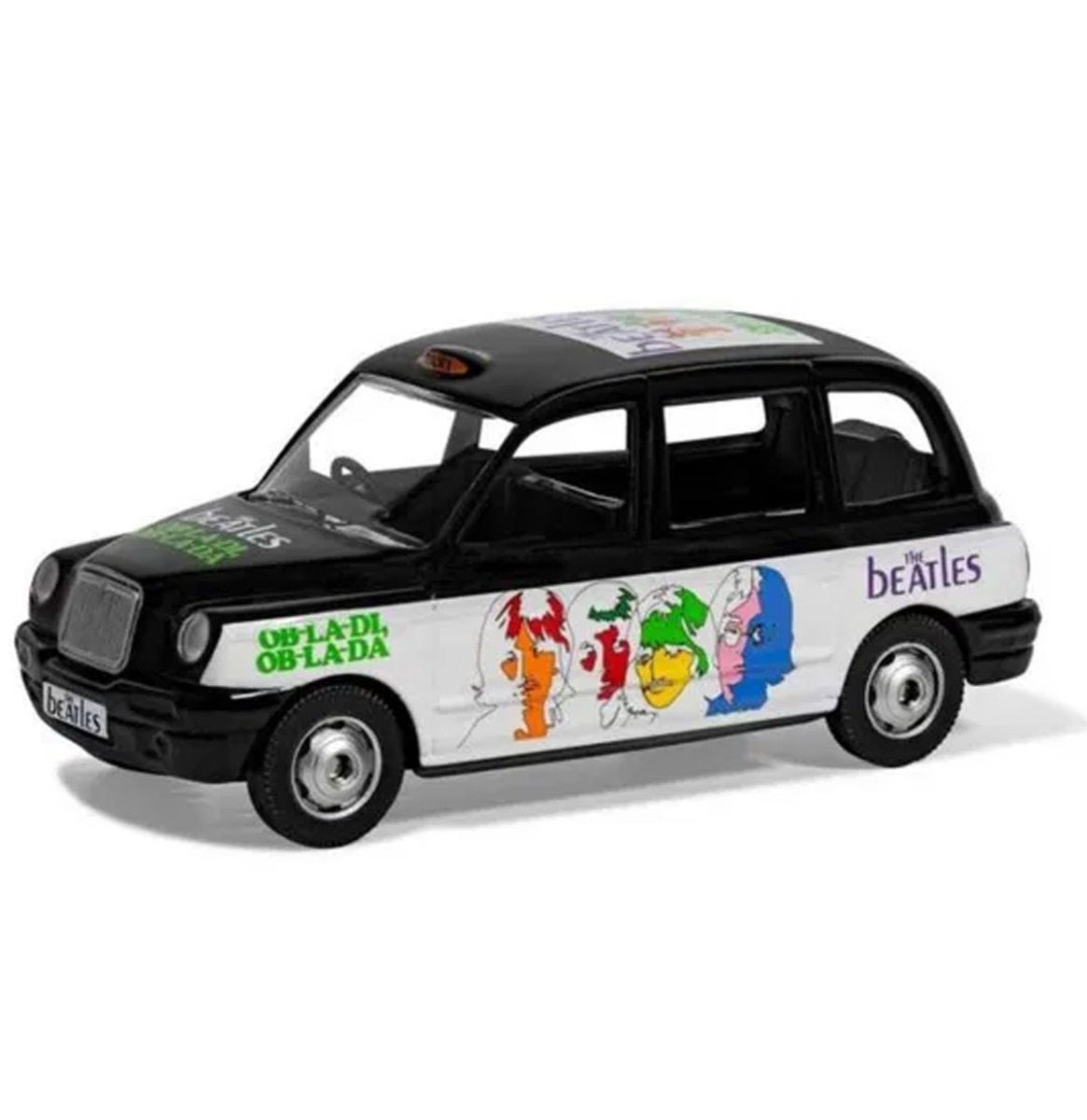 The Beatles - 'Ob-La-Di Ob-La-Da' London Taxi Die-cast Model 1:36 | Fiftiesstore