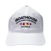 The Boathouse Classic Witte Logo Pet | Fiftiesstore