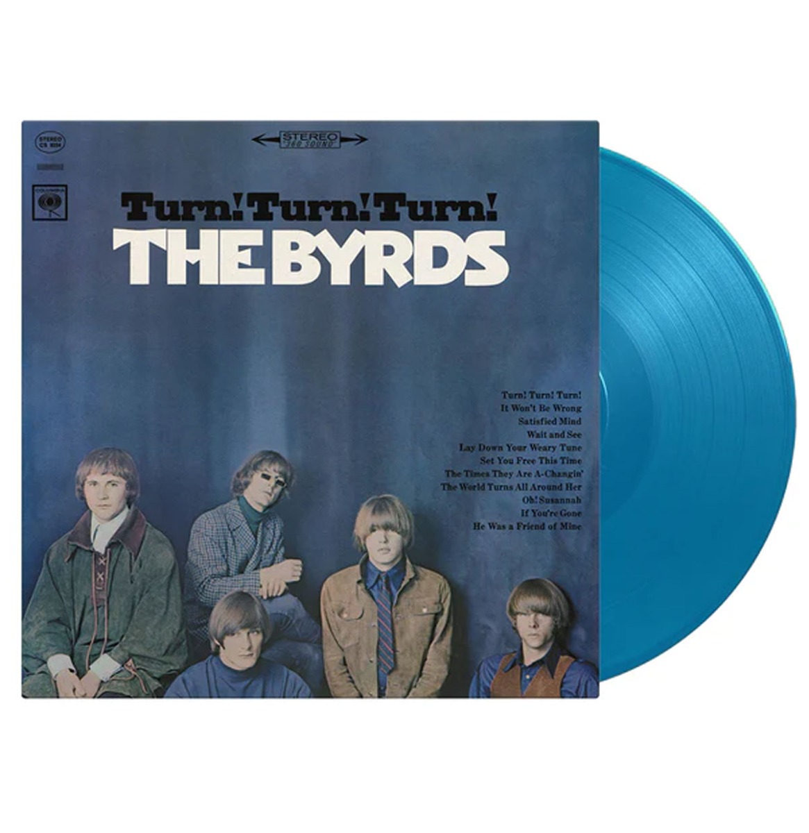 The Byrds - Turn! Turn! Turn! (Blauw Vinyl) (LP) | Fiftiesstore