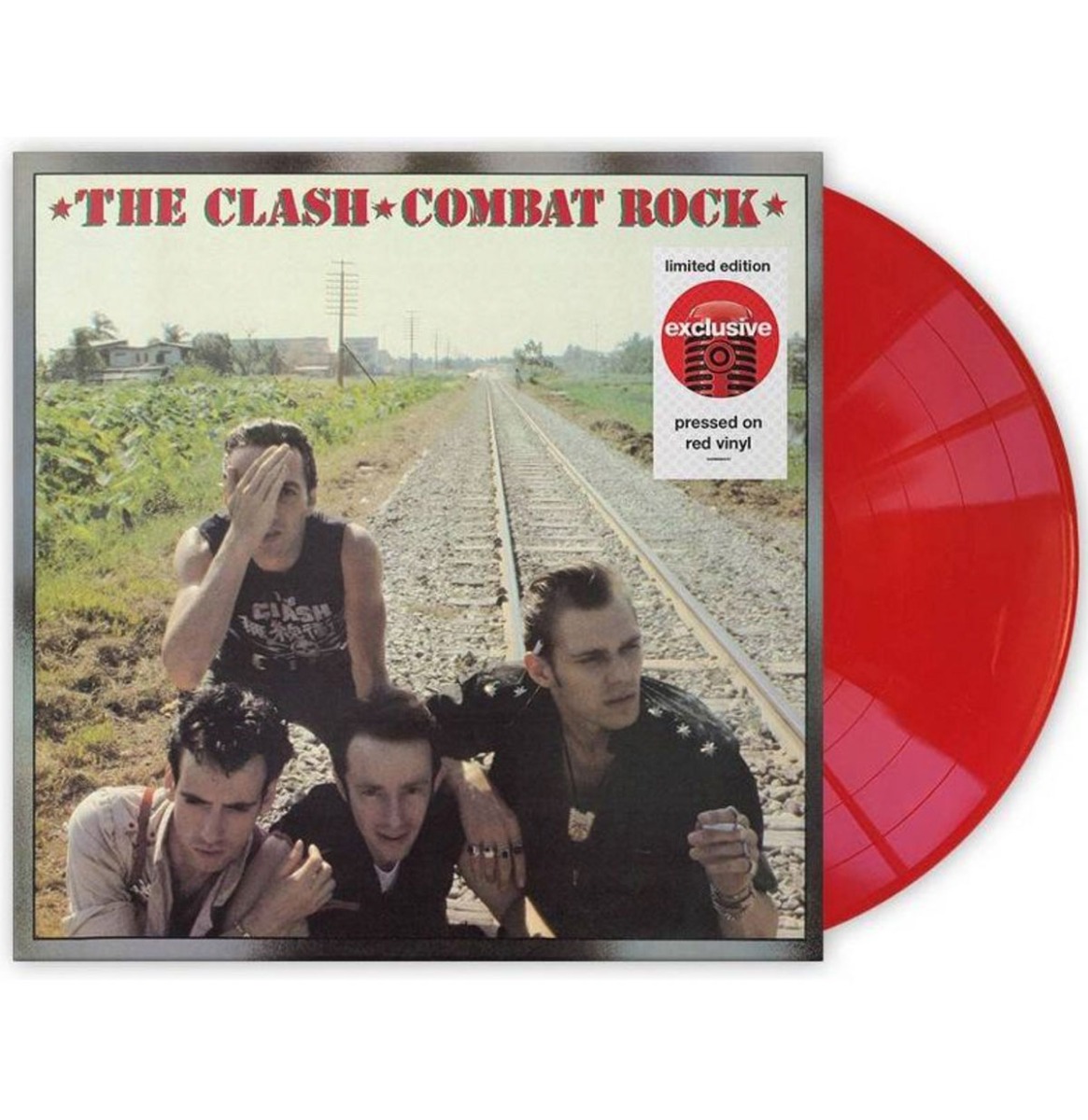 The Clash - Combat Rock (Gekleurd Vinyl) (Target Exclusive) | 13% korting (LP) | Fiftiesstore