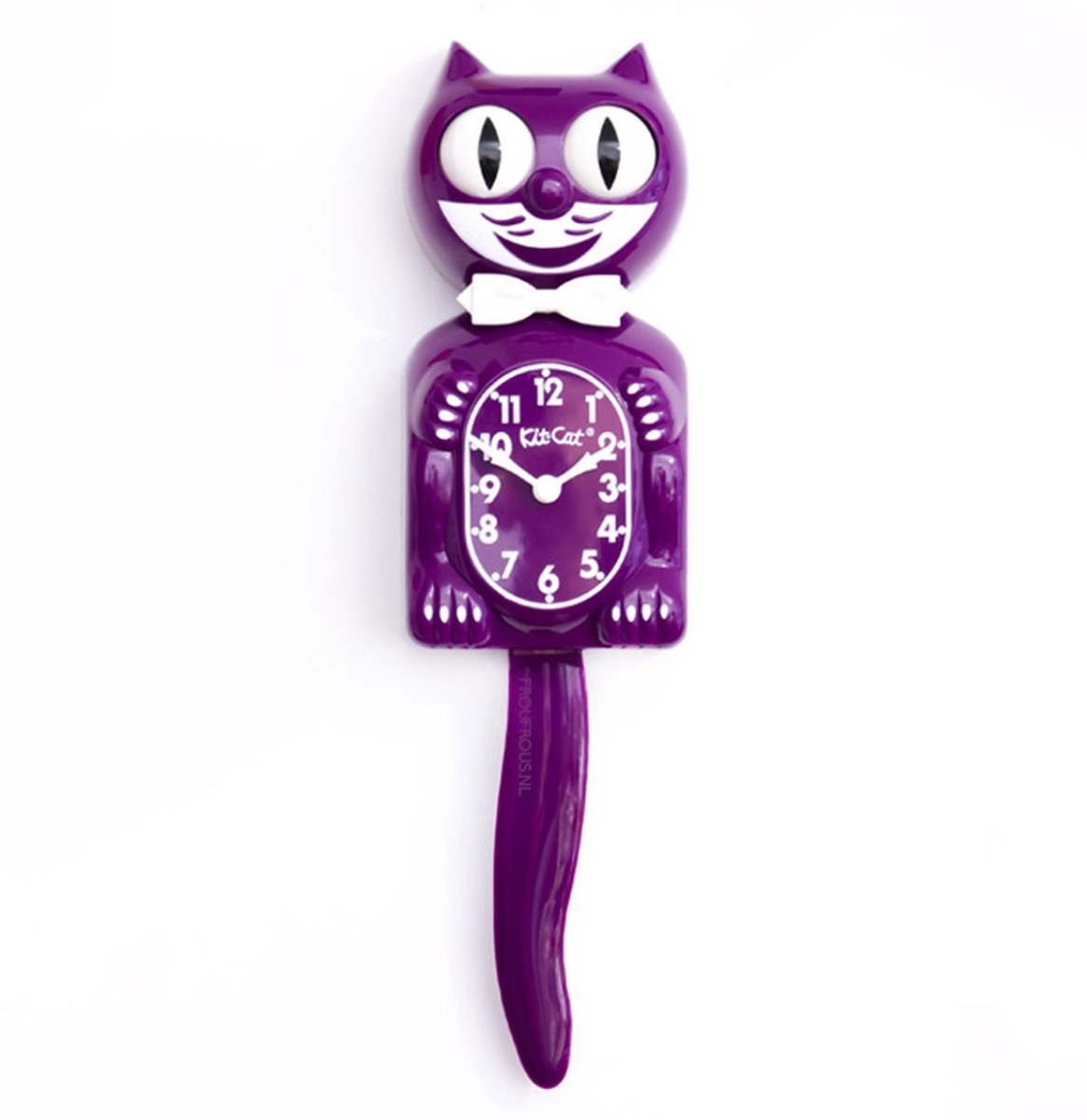 The Classic Kit-Cat-Klock Boysenberry Paarse Editie Klok | Kit-Cat Klock