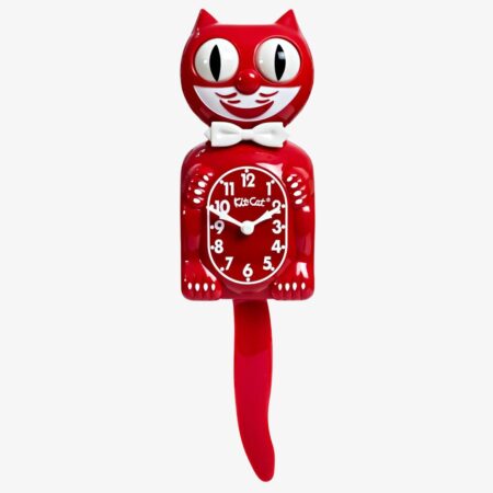 The Classic Kit-Cat-Klock Rode Editie Klok | Kit-Cat Klock