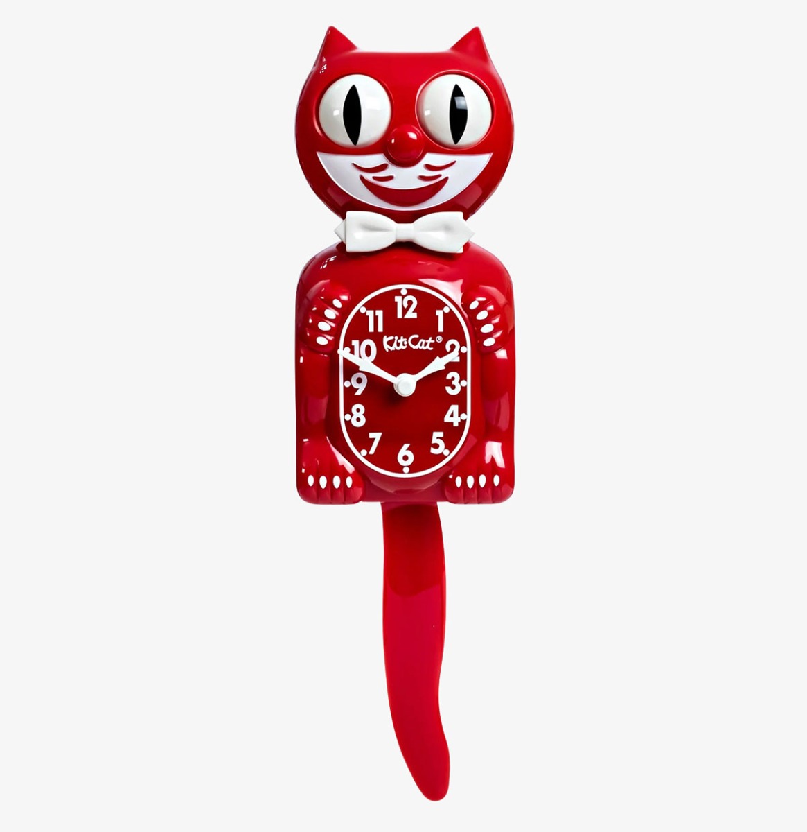 The Classic Kit-Cat-Klock Rode Editie Klok | Kit-Cat Klock