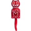 The Classic Kit-Cat-Klock Rode Lady Heart Eyes Editie Klok | Kit-Cat Klock