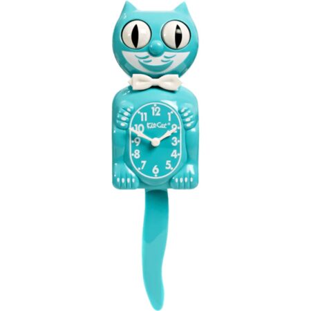 The Classic Kit-Cat-Klock Turquoise Edition Klok | Kit-Cat Klock