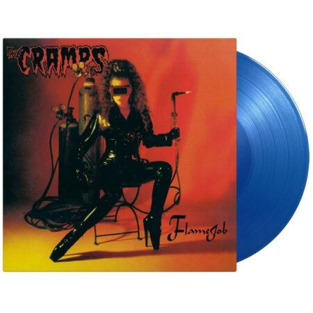 The Cramps - Flamejob - Beperkte Oplage - Doorzichtig Blauw Gekleurd Vinyl (LP) | Fiftiesstore