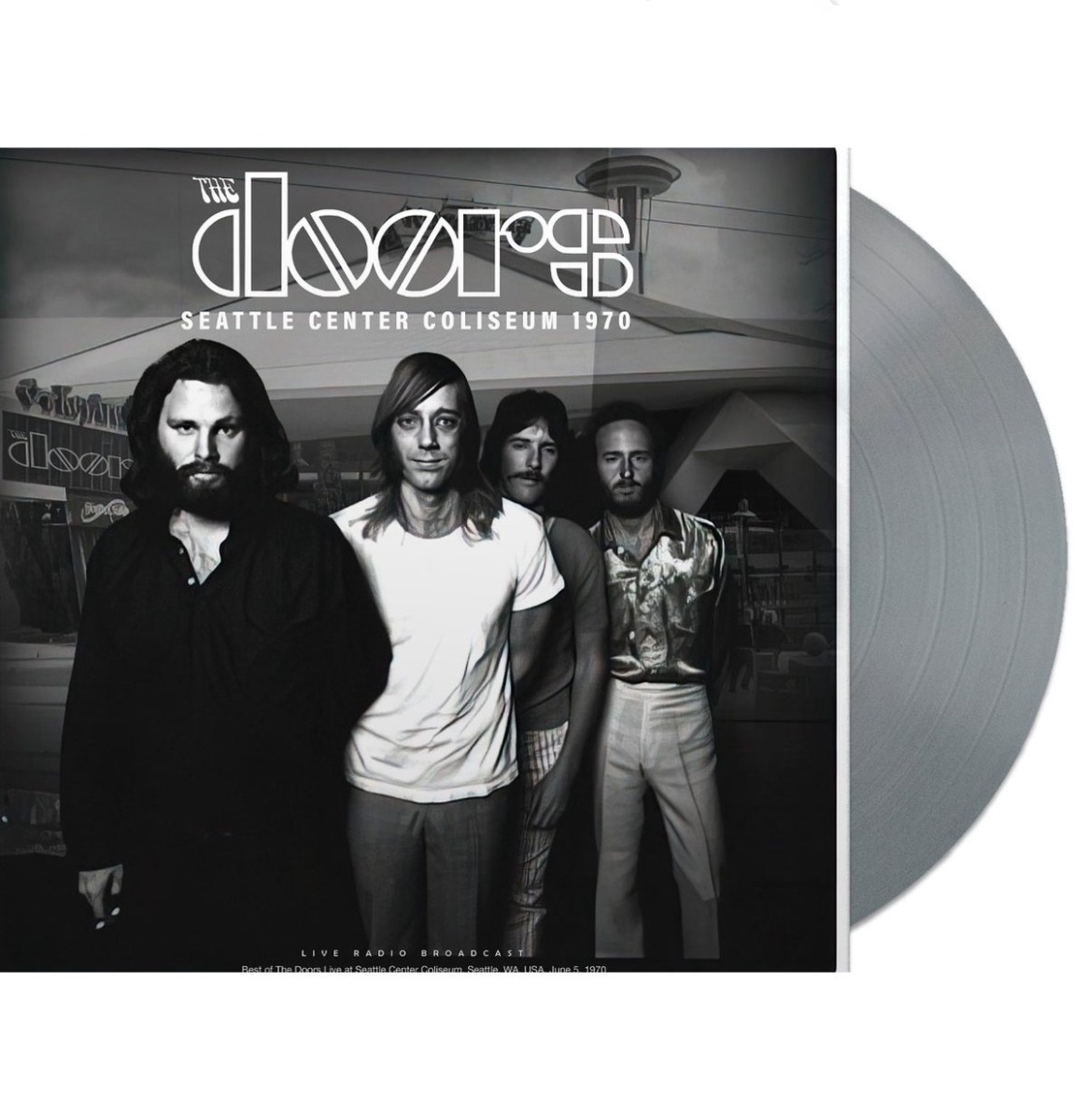The Doors - Seattle Center Coliseum 1970 (Grijs Vinyl) (LP) | Fiftiesstore