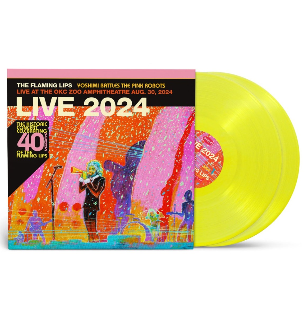 The Flaming Lips - Yoshimi Battles The Pink Robots: Live at the Zoo Amphitheatre | Fiftiesstore
