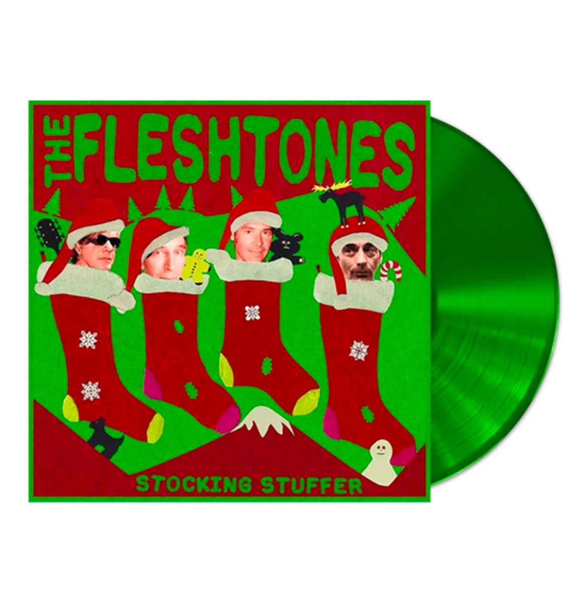 The Fleshtones - Stocking Stuffer (Gekleurd Vinyl) (LP) | Fiftiesstore