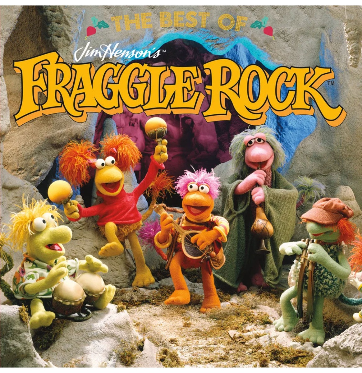 The Fraggles - The Best Of Jim Henson's Fraggle Rock (Gekleurd Vinyl) (LP) | Fiftiesstore