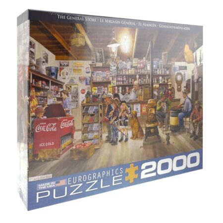 The General Store van Les Ray Puzzle - 2000 st. | Fiftiesstore