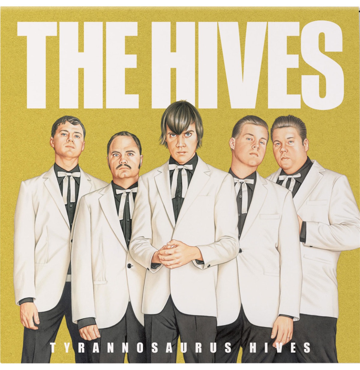 The Hives - Tyrannosaurus Hives (Wit Goud Nugget Vinyl) (Record Store Day 2025) (LP) | Fiftiesstore
