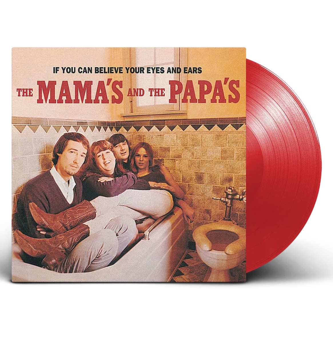 The Mamas & The Papas - If You Can Believe Your Eyes And Ears (Transparant Rood Vinyl) (LP) | Fiftiesstore