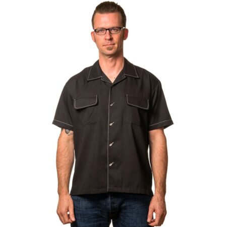 The Musician Shirt Black-S | 20% korting | Steady Clothing