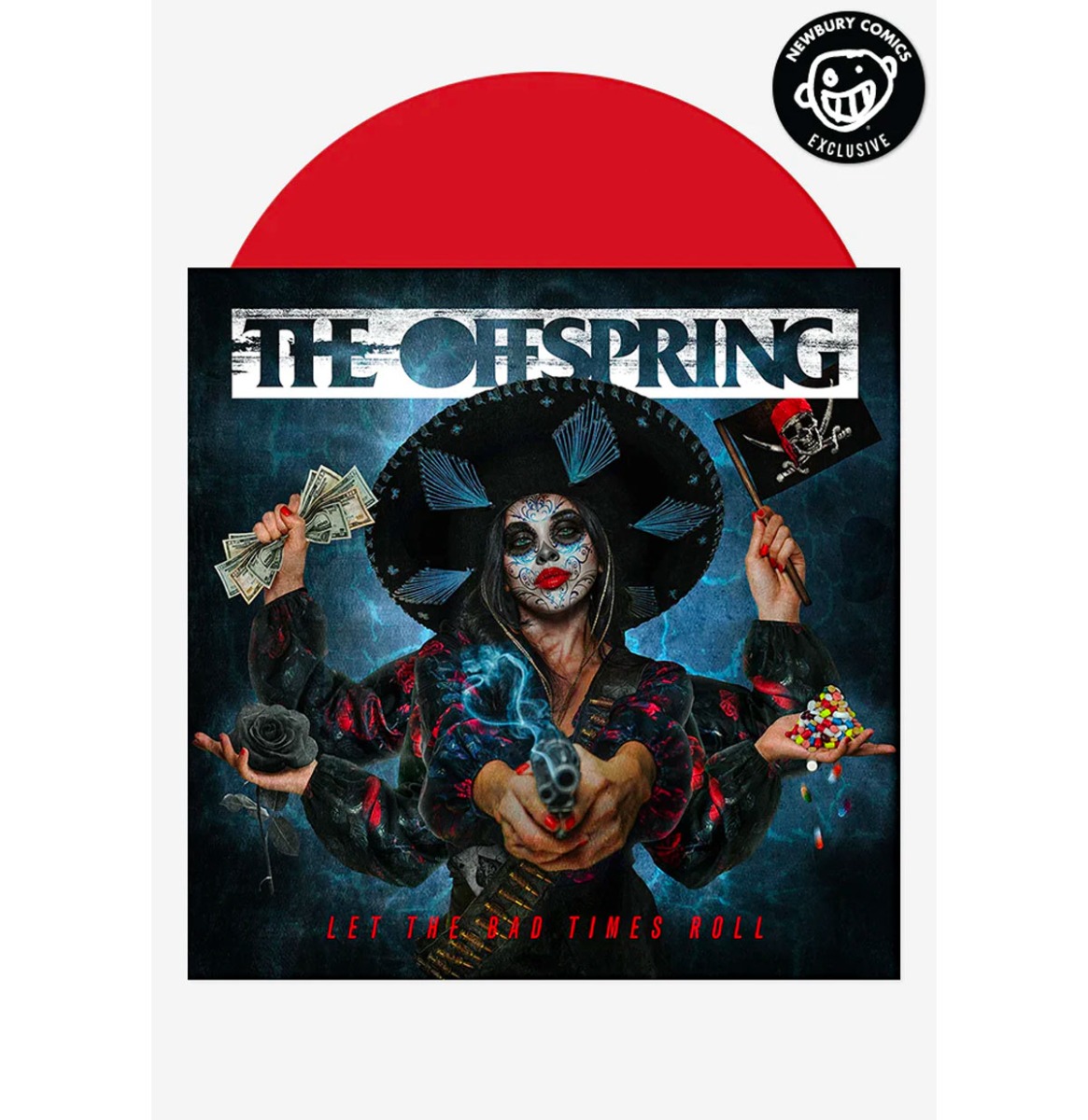 The Offspring - Let The Bad Times Roll (Ruby Rood Vinyl) (Newbury Comics Exclusive) (LP) | Fiftiesstore
