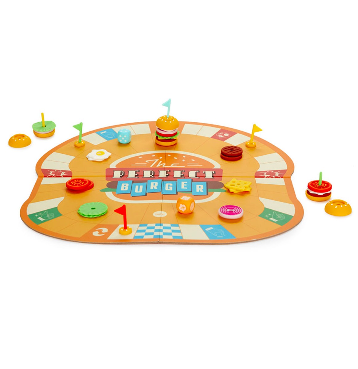 The Perfect Burger Bordspel | Fiftiesstore