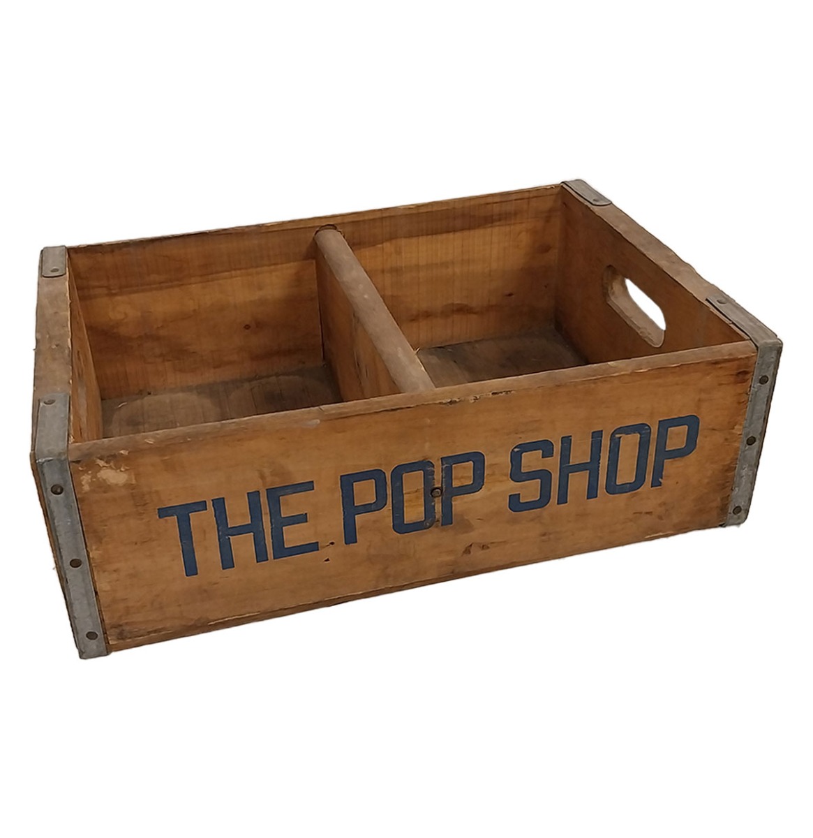 The Pop Shop Vintage Houten Kratje - Origineel | The Dutch Pickers