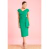 The Pretty Dress Company Hourglass Dress Emerald-XXL | The Pretty Dress Company