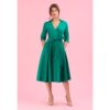 The Pretty Dress Company Taylor Wrap Dress Emerald -M | The Pretty Dress Company