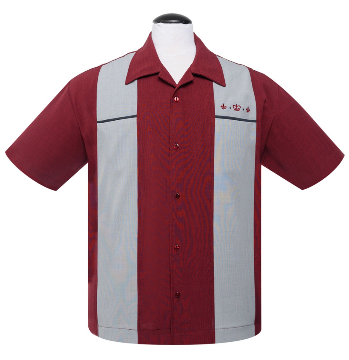 The Regal Shirt Burgundy-XXL | Steady Clothing