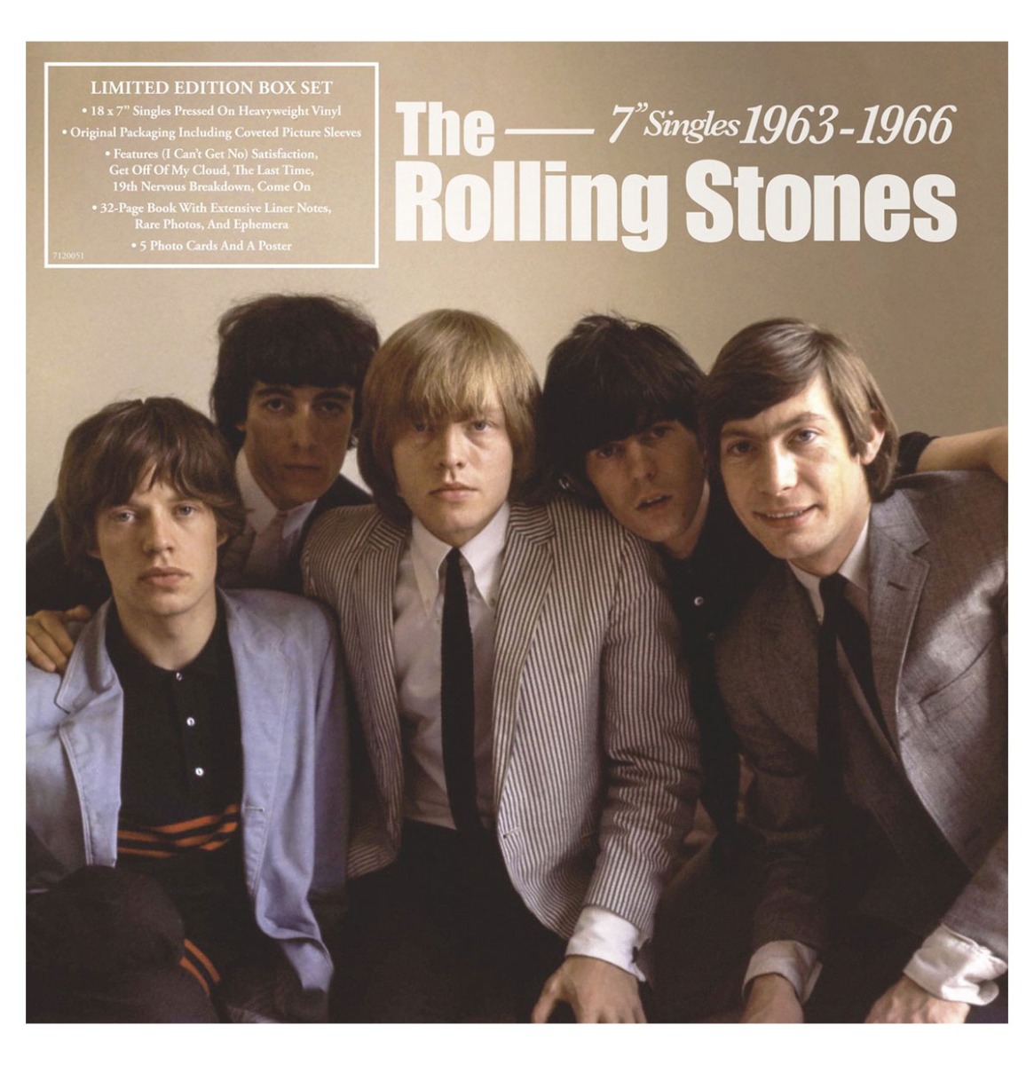 The Rolling Stones - 7" Singles 1963-1966 Box - Beperkte Editie Box Set | 12% korting (LP) | Fiftiesstore
