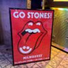 The Rolling Stones Zip Code Tour Litho In Lijst - Milwaukee 6.23.15 | Fiftiesstore