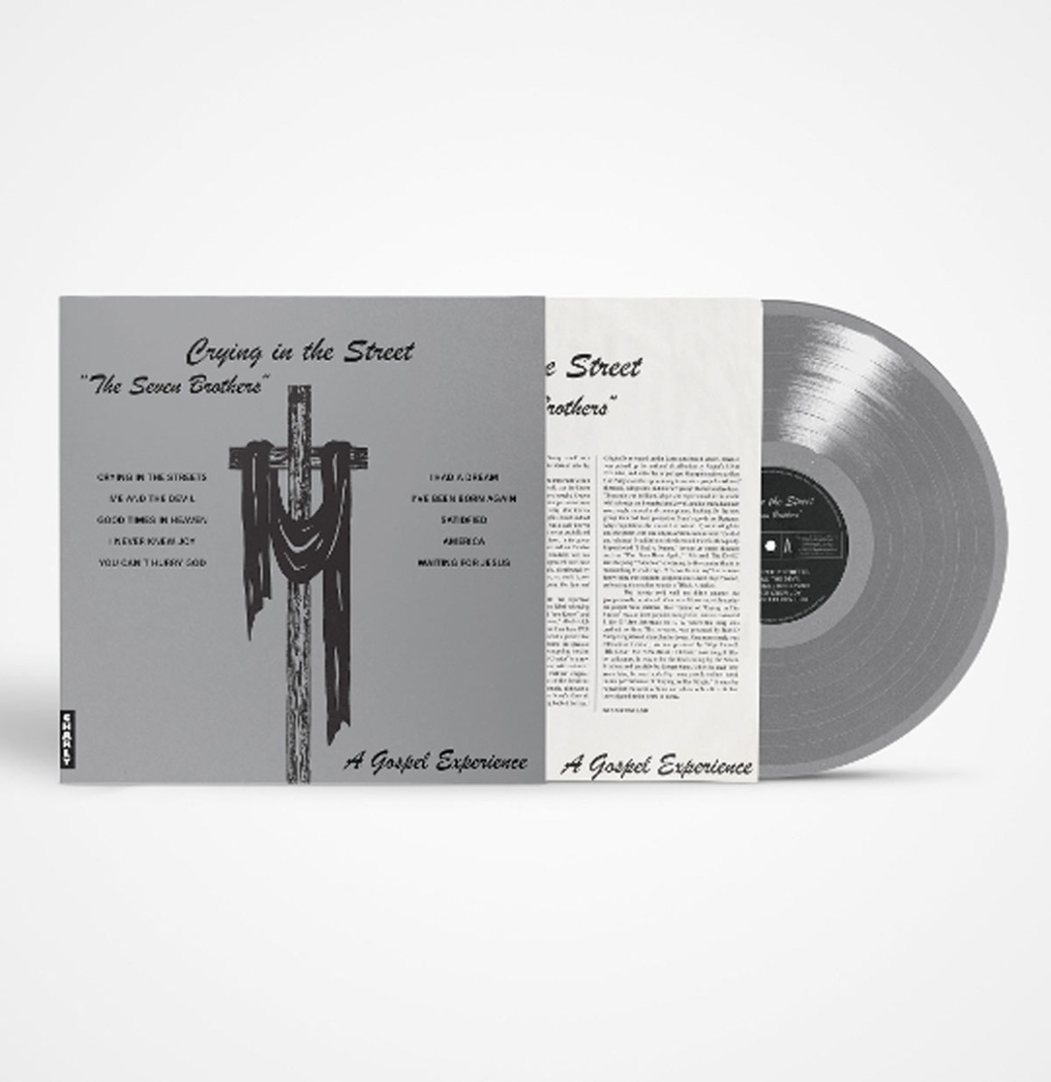 The Seven Brothers - Crying In The Street (Zilver Vinyl) (LP) | Fiftiesstore