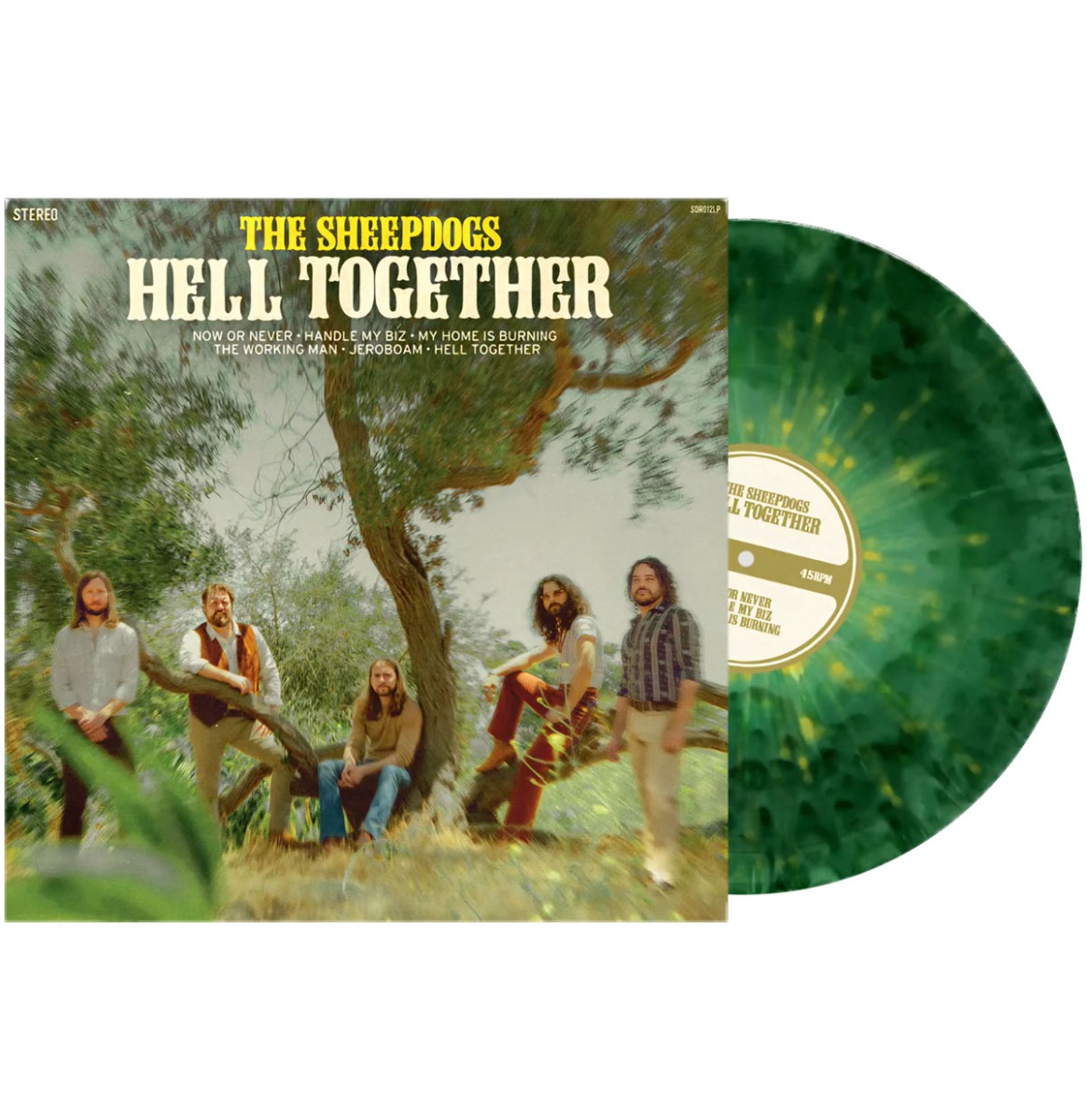 The Sheepdogs - Hell Together (Psychedelic Gekleurd Vinyl) (LP) | Fiftiesstore
