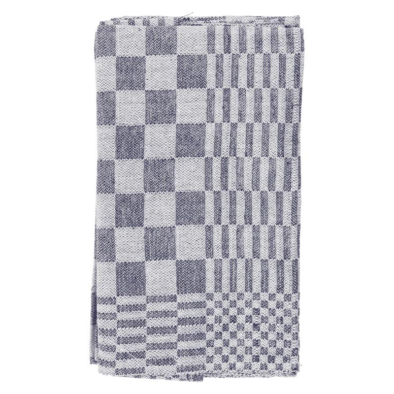 Theedoeken blok 60x65 blauw pak a 6 st. | Merkloos