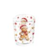 Theelichthouder Cocoa & cookie H6cm glas | Ambiente