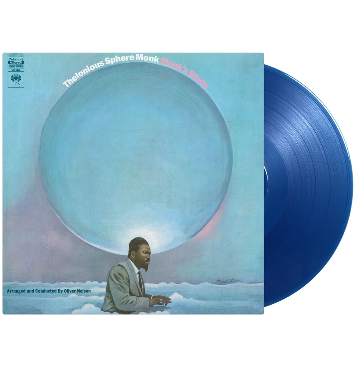 Thelonious Monk - Monk's Blues (Doorzichtig Blauw) (LP) | Music on Vinyl