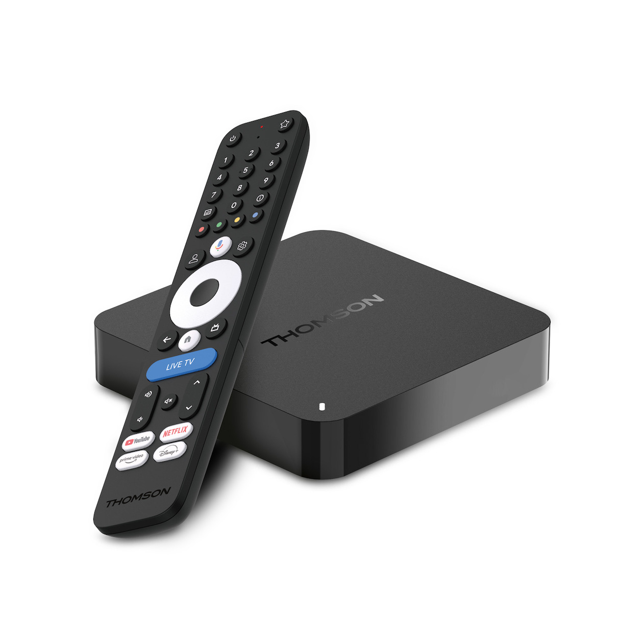 Thomson Streaming Box 245 Google TV TV accessoire Zwart | Thomson