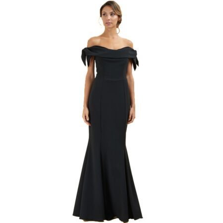 Tilly Luxe Crepe Gown Black-44 (NL)/ 18 (UK) | 28% korting | The Pretty Dress Company
