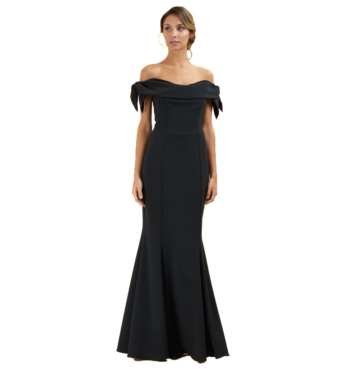 Tilly Luxe Crepe Gown Black-44 (NL)/ 18 (UK) | 28% korting | The Pretty Dress Company