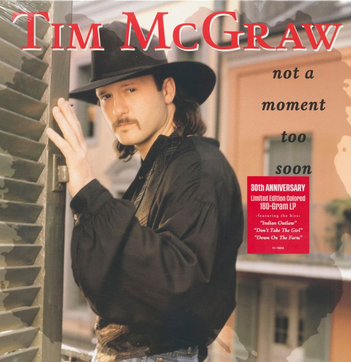 Tim McGraw - Not A Moment Too Soon (LP) | Fiftiesstore
