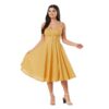 Timeless Valerie Mustard Anglaise Dress-XL | 35% korting | Fiftiesstore