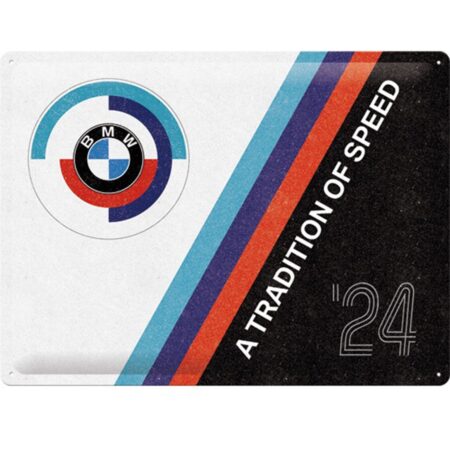 Tin Signs 30 x 40 cm BMW Motorsport - Tradition Of Speed | BMW