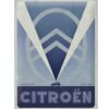 Tin Signs 30 x 40 cm Citroen - 2CV Logo Blue | Citroën