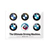 Tinnen Bord 30 x 40 BMW - Logo Evolution | BMW