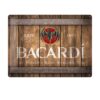 Tinnen Bord 30 x 40 Bacardi - Wood Barrel Logo | Bacardi