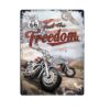 Tinnen Bord 30 x 40 Route 66 Freedom LAATSTE STUKS | Route 66