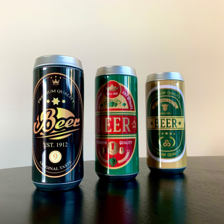 Tinnen Spaarpot - Bierblik spaarpot - Spaarpot voor op de bar - Bier accessoires | OOTB