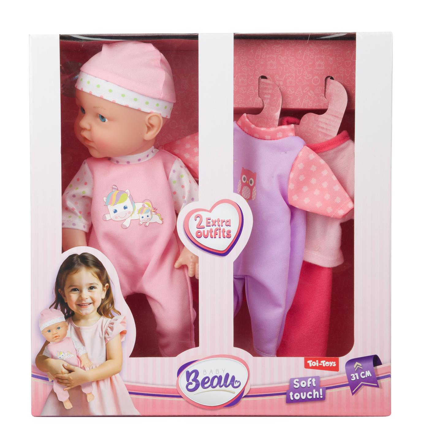 Toi-Toys BEAU Babypop Dress Up 31cm | Toi-Toys